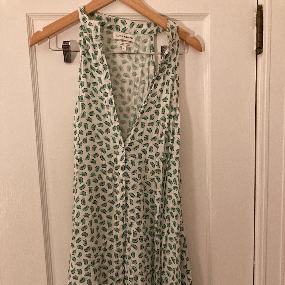 Native Youth Kiwi Dress L